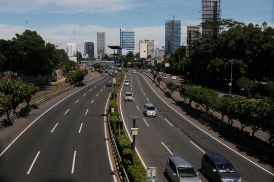 Natal, jalan protokol dan tol Ibu Kota lengang