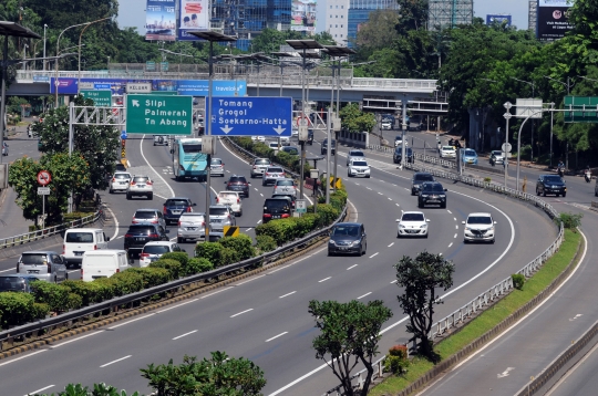 Natal, jalan protokol dan tol Ibu Kota lengang