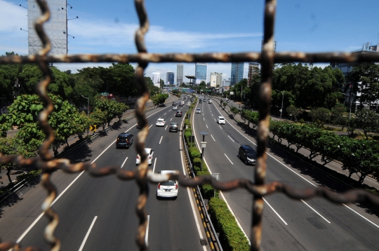 Natal, jalan protokol dan tol Ibu Kota lengang