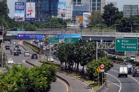 Natal, jalan protokol dan tol Ibu Kota lengang