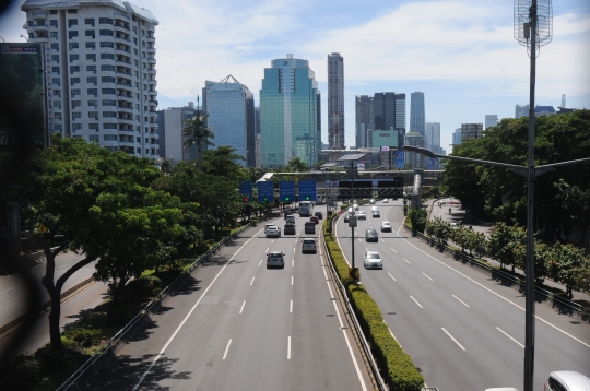 Natal, jalan protokol dan tol Ibu Kota lengang