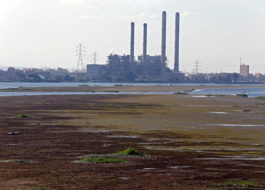 Inilah penampakan Sungai Nil ketika surut