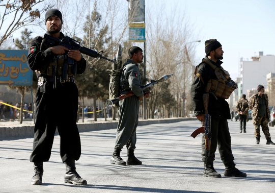 Mencekamnya serangan bom tewaskan 40 orang di Afghanistan