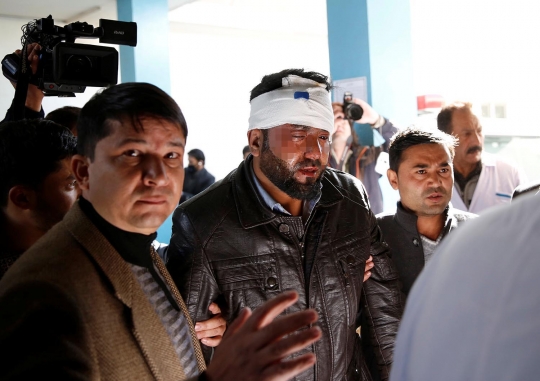 Mencekamnya serangan bom tewaskan 40 orang di Afghanistan