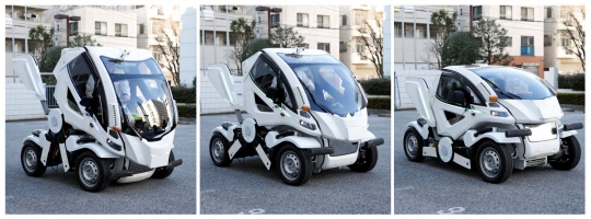 Ini mobil listrik karya seniman Jepang yang terinspirasi robot Gundam