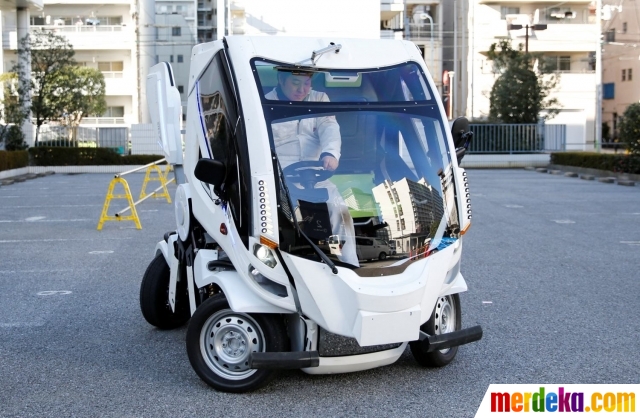 Foto : Ini mobil listrik karya seniman Jepang yang 