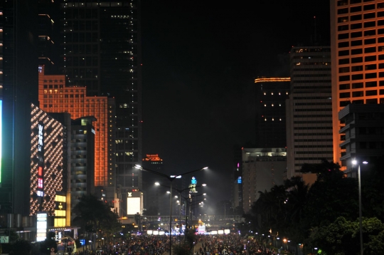 Antusiasme ribuan warga DKI serbu Car Free Night