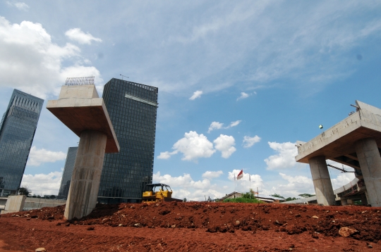 Melihat progres Tol Depok-Antasari