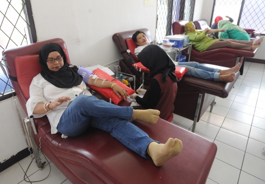 Penggalangan darah bagi anak-anak penderita Thalassemia