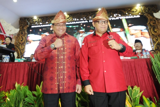 Wajah-wajah pasangan cagub dan cawagub dari PDIP