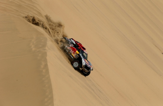 Ganasnya gurun Peru sambut tahap pertama Rally Dakar 2018