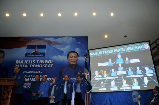 SBY deklarasi 17 bakal Cagub-Cawagub Partai Demokrat