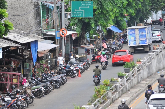 Potret Pasar Gembrong jelang digusur untuk Tol Becakayu