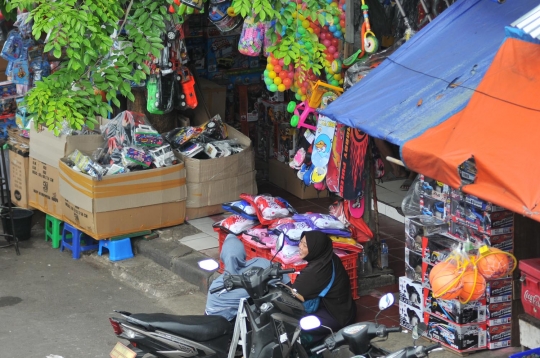 Potret Pasar Gembrong jelang digusur untuk Tol Becakayu