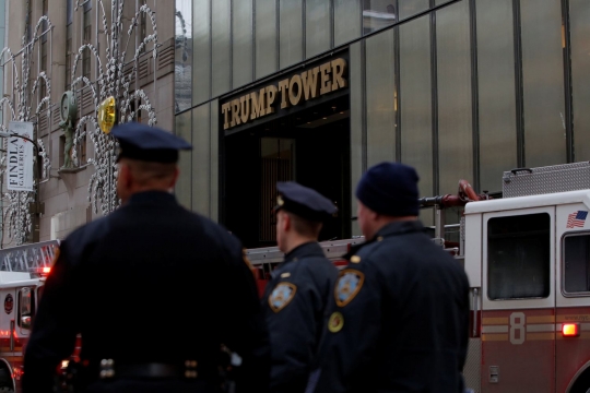 Begini kondisi Tower Trump saat dilanda kebakaran