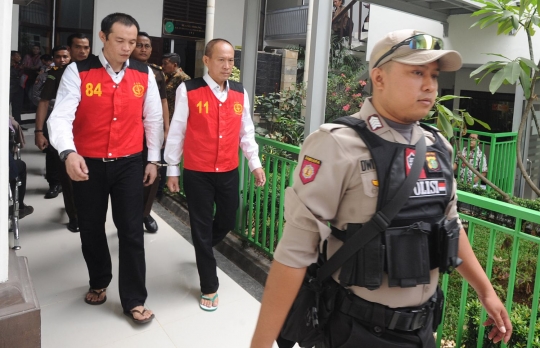 Sidang perdana terdakwa penyelundup sabu 1 ton digelar di PN Jaksel