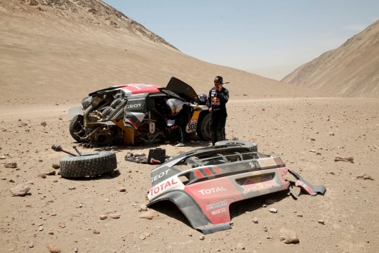 Insiden kecelakaan warnai ajang Rally Dakar 2018