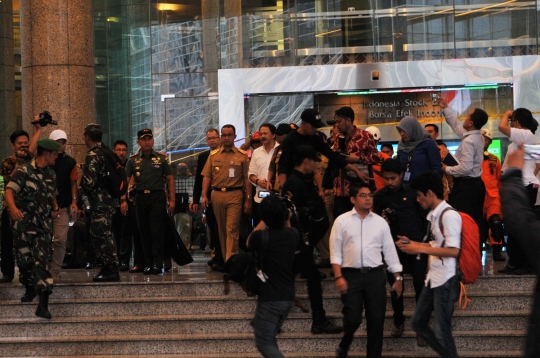 Anies Baswedan tinjau Gedung BEI pascainsiden selasar ambruk