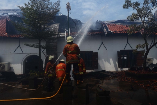 Museum Bahari ludes dilalap si jago merah