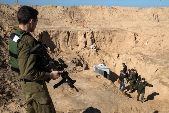 Menelusuri terowongan serangan lintas batas Gaza-Israel milik Hamas