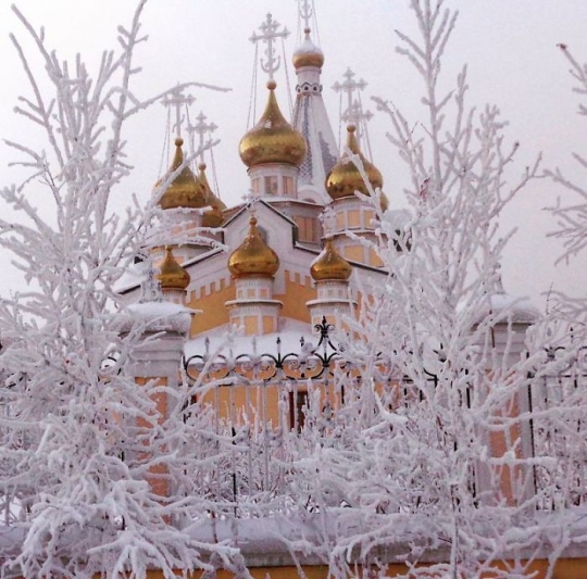 Wonderland salju di Oymyakon, salah satu desa terdingin di dunia