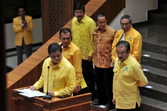 Airlangga rampingkan kepengurusan baru Partai Golkar