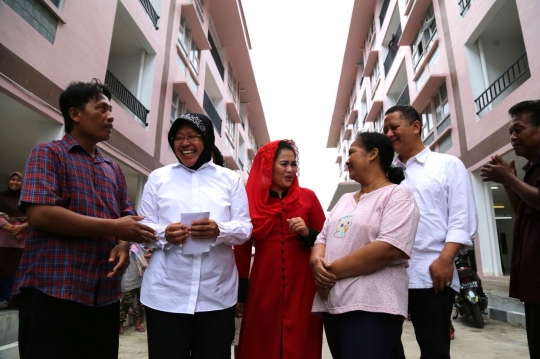 Melihat lagi momen persahabatan Puti Soekarno dan Walikota Risma