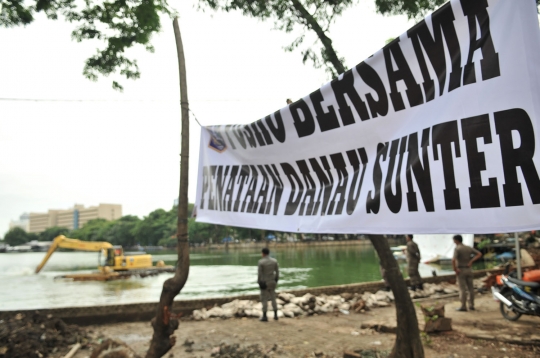 Penataan Danau Sunter untuk persiapan festival