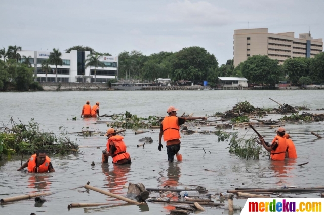 Foto : Penataan Danau Sunter untuk persiapan festival 