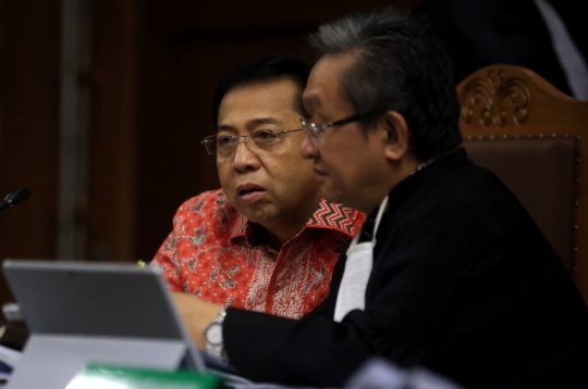 Setya Novanto kembali jalani sidang lanjutan terkait e-KTP