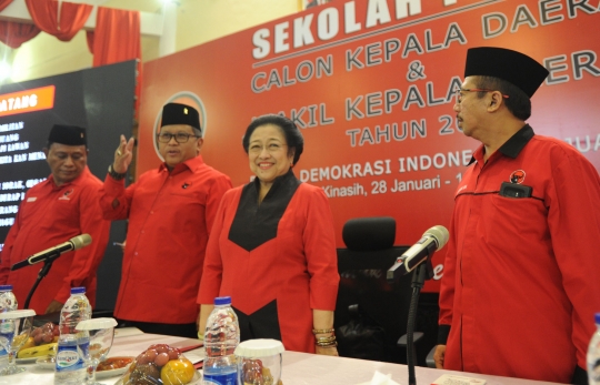 Puti Soekarno dan Anton Charliyan ikut sekolah partai PDIP