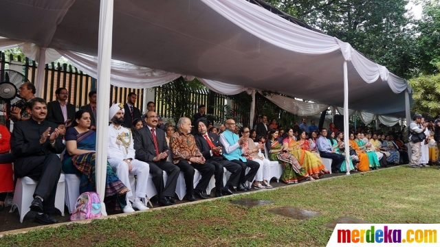 Foto : Semarak perayaan HUT Kemerdekaan India di Jakarta 