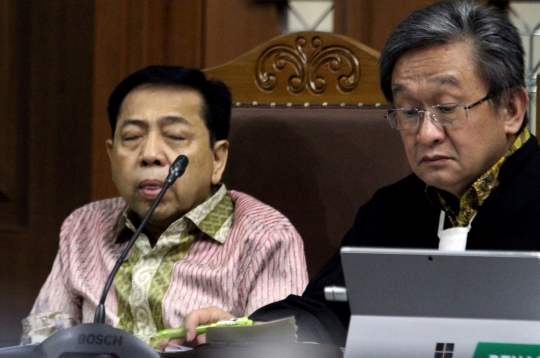 Kesaksian Gamawan Fauzi dalam sidang lanjutan Setya Novanto