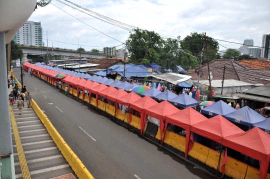 Imbas demo angkot, bus Tanah Abang Explorer tak beroperasi