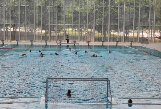 Wajah baru Stadion Akuatik GBK siap untuk Asian Games 2018