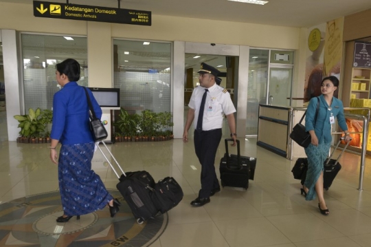 Pramugari di bandara Aceh diwajibkan berjilbab