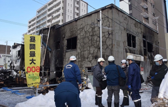 Panti jompo di Jepang ludes terbakar, 11 orang tewas