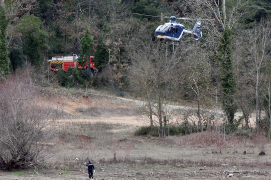 Ini lokasi jatuhnya 2 helikopter militer Prancis yang tewaskan 5 orang