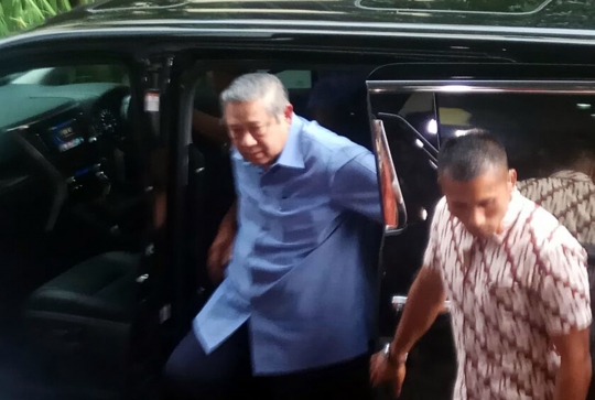 Ekspresi SBY laporkan pengacara Setnov yang seret namanya di kasus e-KTP