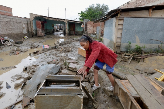 Banjir parah hancurkan permukiman di Bolivia, 2 orang tewas