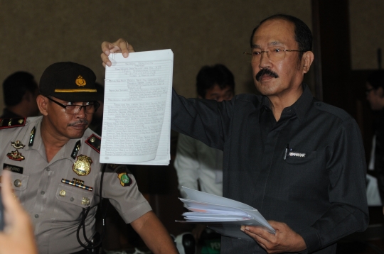 Fredrich Yunadi jalani sidang perdana di Tipikor