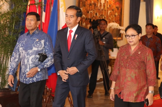 Presiden Jokowi buka raker Diplomasi Zaman Now