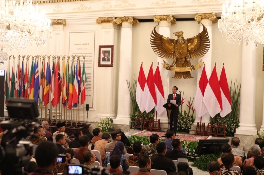 Presiden Jokowi buka raker Diplomasi Zaman Now