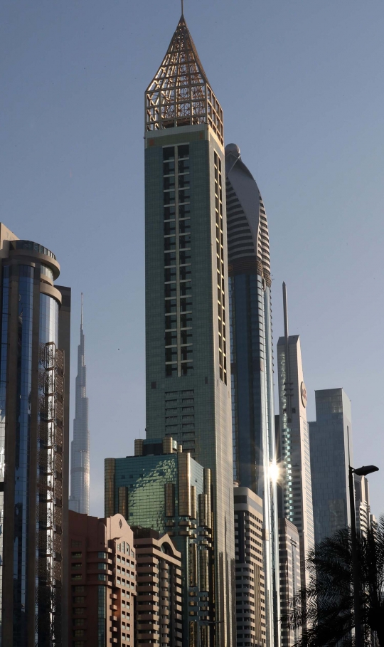 Inilah hotel tertinggi dunia yang ada di Dubai