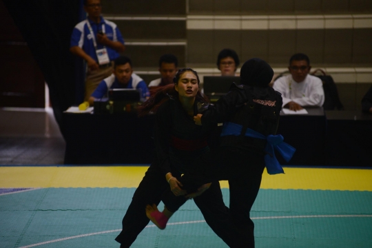 Pesilat Pipit Kamelia melaju ke babak final test event Asian Games 2018