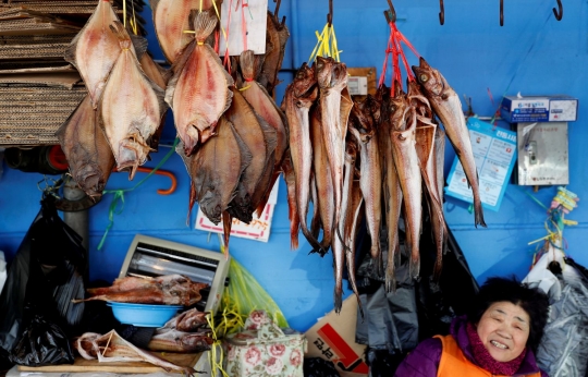 Menengok pasar tradisional Gangneung di tengah suasana Olimpiade Pyeongchang