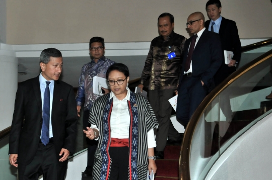 Menlu Singapura temui Menteri Retno bahas peningkatan pariwisata