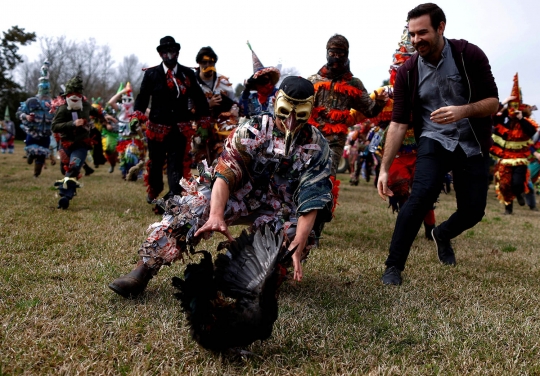 Semarak Festival Mardi Gras sambut pra-Paskah di Louisiana