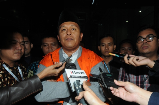 Bupati Lampung Tengah ditahan KPK terkait kasus suap