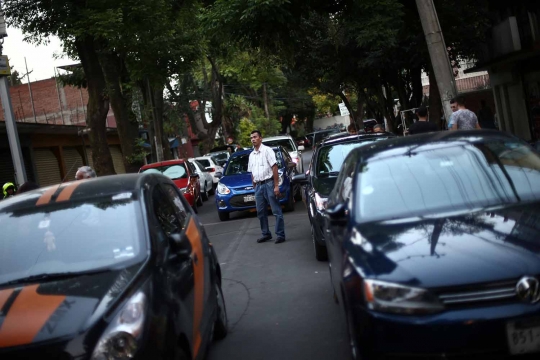 Gempa 7,2 SR guncang Meksiko, ribuan warga semburat ke jalanan